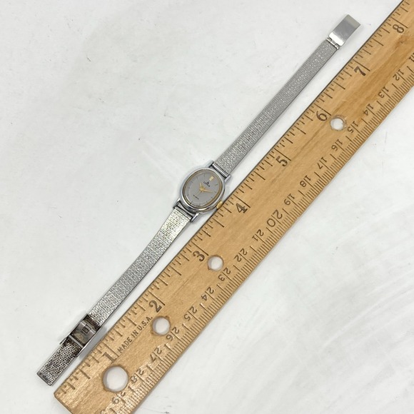 Vintage Lorus Watch Women 16mm Silver Tone V811-5070 Adjustable New Battery 7" - Picture 16 of 16